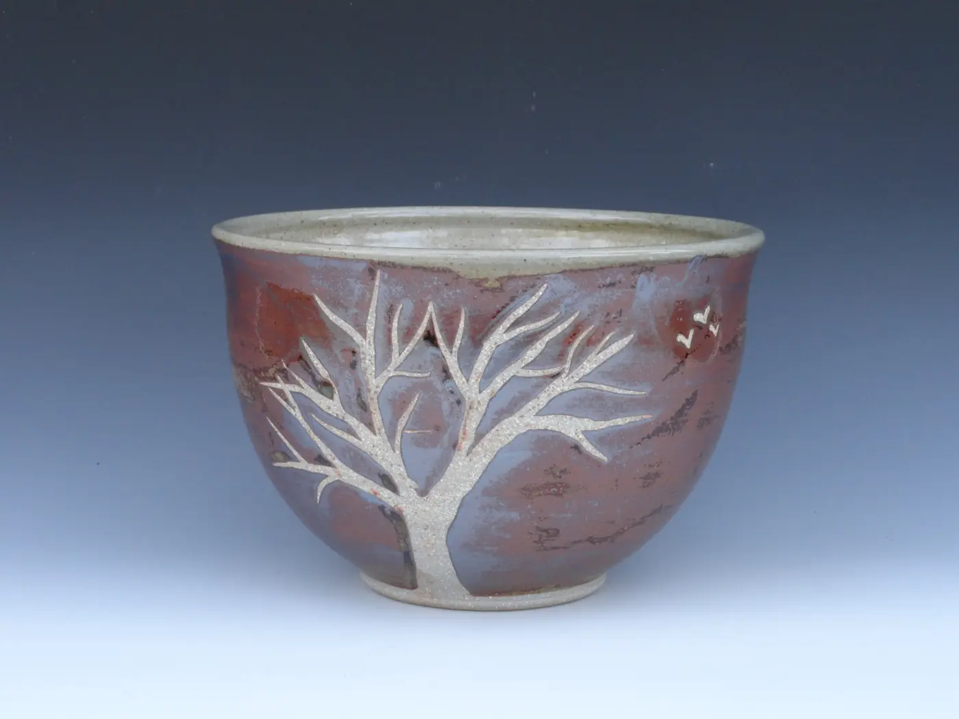 Bowl with White Tree