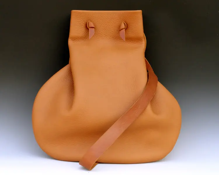 Large Buckskin Bag