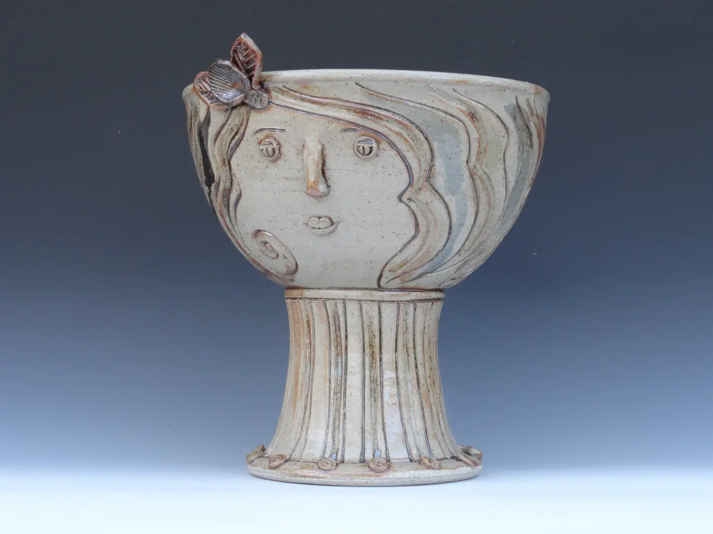 Face Pedestal Bowl