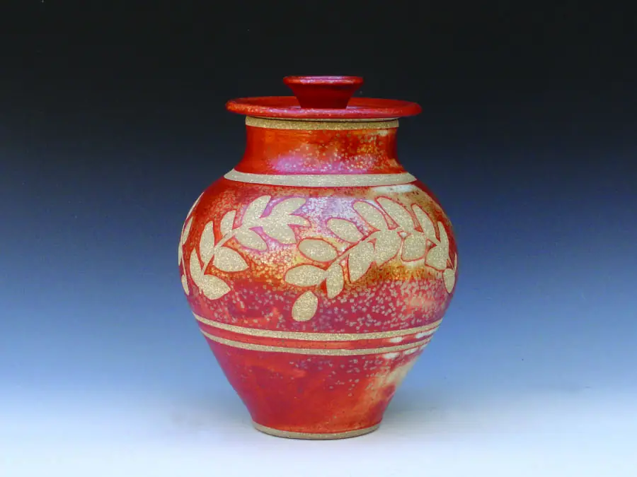 Small Covered Jar